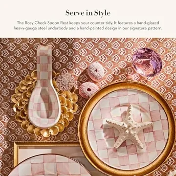 Stylish MacKenzie-Childs Enamel Spoon Rest for Home