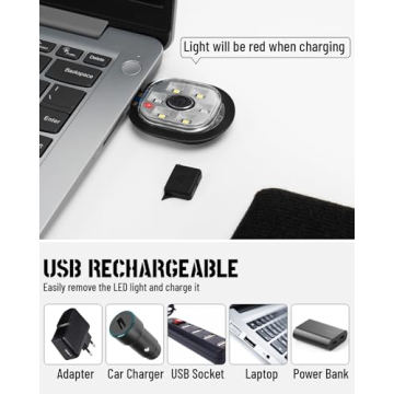 Rechargeable LED Beanie – Perfect for Winter Adventures