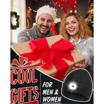 Rechargeable LED Beanie – Perfect for Winter Adventures