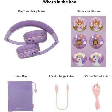 Fire HD 8 Kids Tablet Bundle with Headphones - Purple