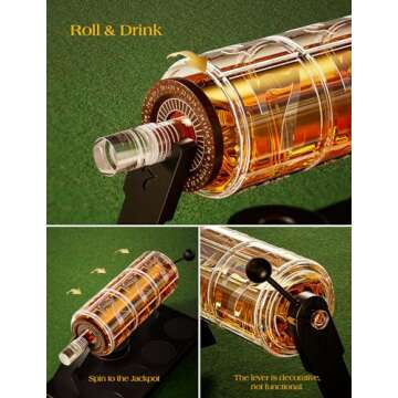 Slot Whiskey Decanter Set | Luxury Gift for Whiskey Enthusiasts