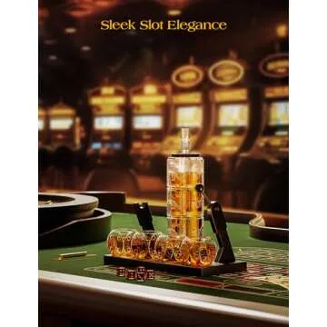 Slot Whiskey Decanter Set | Luxury Gift for Whiskey Enthusiasts