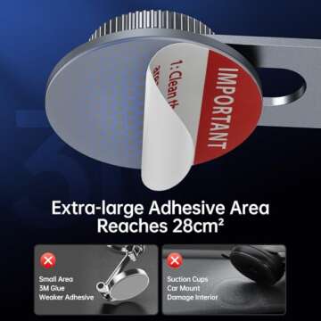 MagSafe Car Holder - Durable Kevlar Magnetic Phone Mount