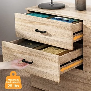 Bigbiglife 6 Drawer Modern Dresser for Bedroom Storage