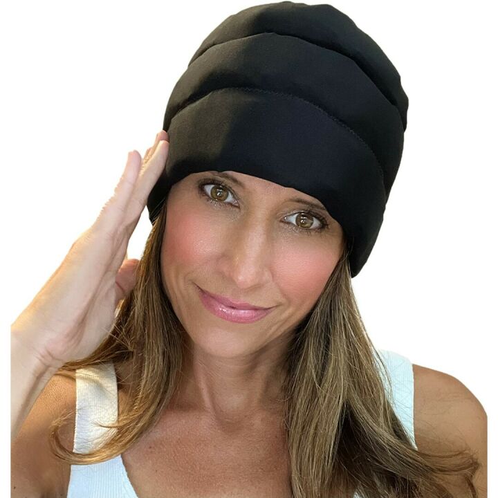 Migraine Relief Hat - Headache Ice Wrap XL Size