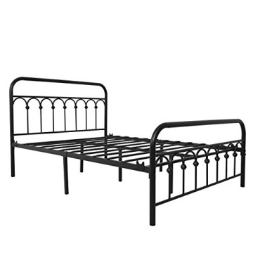 Sturdy YALAXON Vintage Full Size Metal Bed Frame