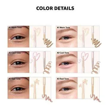 COLORGRAM Under Eye Highlighter Stick for Flawless Glow