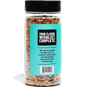 Wishful Everything Bagel Seasoning Salt Free XL 9oz Jar