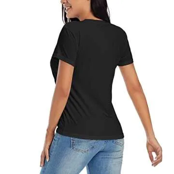 Karol Singer G Shirt Womens T Shirt Short Sleeve Top Casual Fashion Tee Large Black