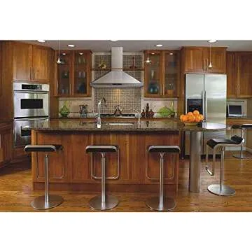 Winflo Convertible Stainless Steel Wall Mount Range Hood