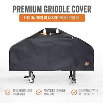 Premium Heavy Duty Griddle Cover for Blackstone Griddles