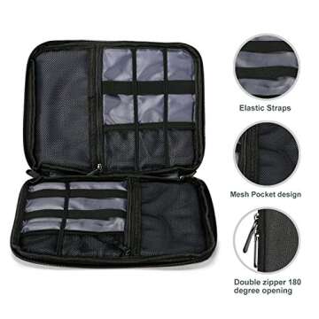 ProCase Electronics Travel Gadget Organizer for Easy Organization