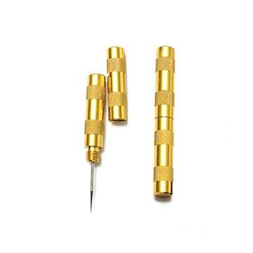 Uouteo Airbrush Cleaning Kit, Spray Gun Cleaning Repair Tool Kit Including 5 Pcs Cleaning Needles, 5 Pcs Cleaning Brushes & 1 Wash Needle