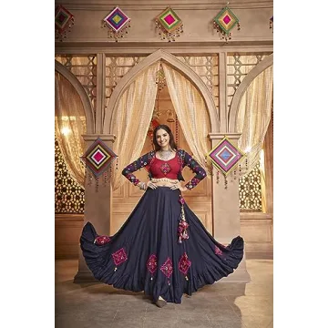Elegant Craftvilla Handwork Garba Lengha for Festival Wear