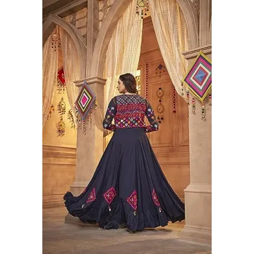 Elegant Craftvilla Handwork Garba Lengha for Festival Wear