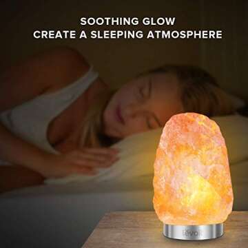 Levoit Elora Salt Lamp with Touch Dimmer & Extra Bulbs