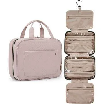 BAGSMART Toiletry Bag - Water-resistant Travel Organizer