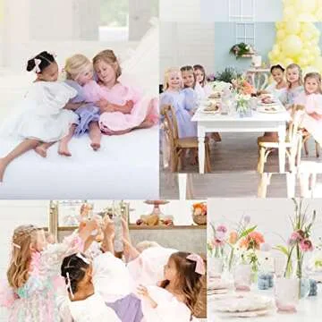 Large White Bounce House for Kids Parties and Weddings