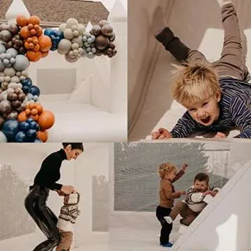 Large White Bounce House for Kids Parties and Weddings