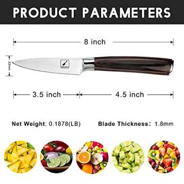 imarku Paring Knife - Professional Quality for Your Kitchen