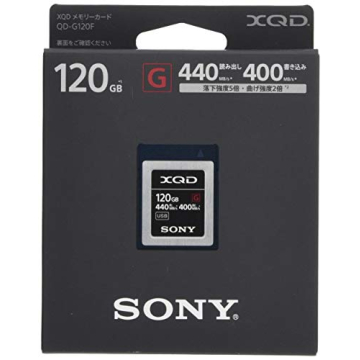 Sony 120GB G Series XQD Memory Card - Ultra-Fast 4K Video & Photography