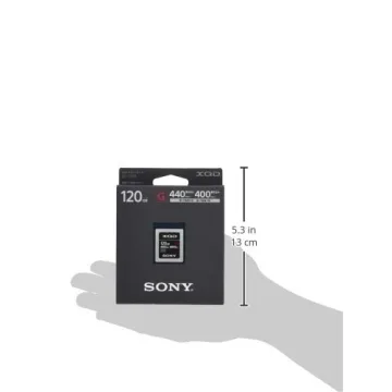 Sony XQD Memory Card 120GB Fast Read & Write Speed
