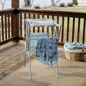 Household Essentials Expandable Laundry Drying Rack