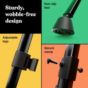 Lightweight Portable Easel Stand for Art Displays