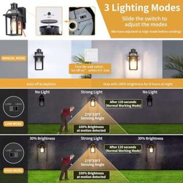 Versatile Porch Lights with GFCI Outlet for Outdoor Safety