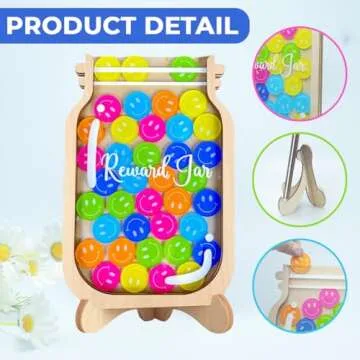 Magnetic Reward Jar for Kids - Customizable & Fun