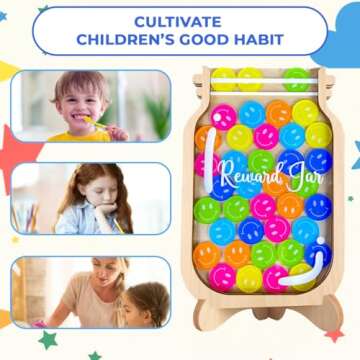 Magnetic Reward Jar for Kids - Customizable & Fun