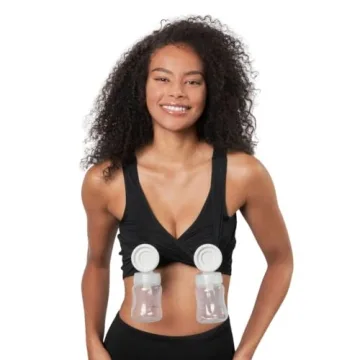 Larken Hands Free Pumping Bra for Breastfeeding | Breast Pump - Maternity Bras for Pregnancy, Pumpin...