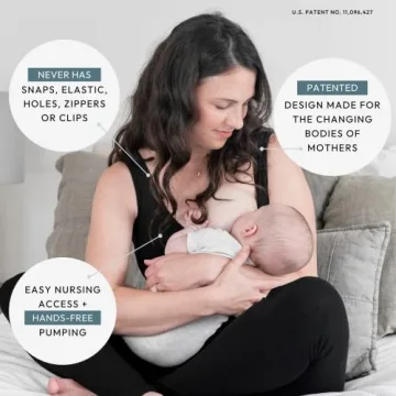 Comfortable Larken Hands-Free Pumping Bra for Moms