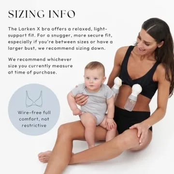 Comfortable Larken Hands-Free Pumping Bra for Moms