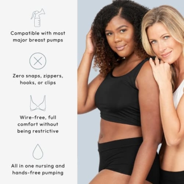 Comfortable Larken Hands-Free Pumping Bra for Moms