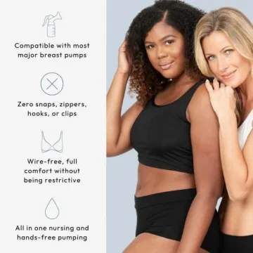 Comfortable Larken Hands-Free Pumping Bra for Moms