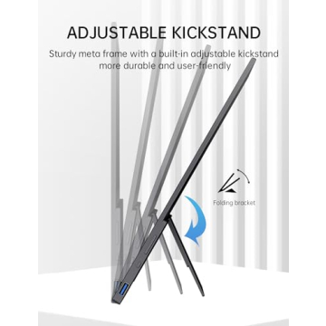 CAPERAVE 15.6'' Touchscreen Portable Monitor