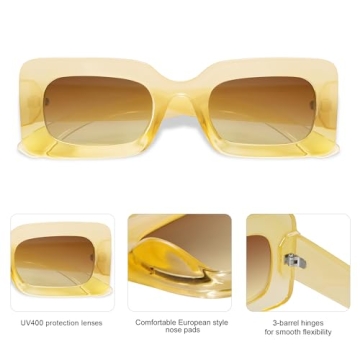 Trendy SOJOS 90s Sunglasses for Fashion Forward Style