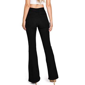 Celebrity Pink Eco-Friendly High Rise Denim Flares