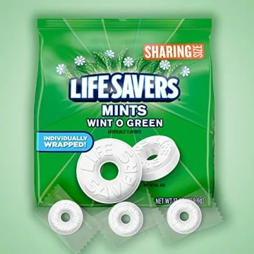 Refreshing LIFE SAVERS Wint-O-Green Mints in 13 oz Bag