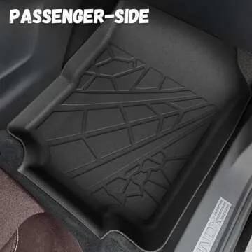 PARTZER Floor Mats Fit for 2018-2024 GMC Terrain/Chevy Equinox (Not fit EV Models) Custom Fit TPE All Weather Front & 2nd &Trunk Mat Full Set Floor Liners