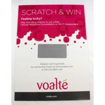 My Scratch Offs 100 Pack Silver Rectangle Scratch Off Sticker Labels 1 x 2 Inch Easy to Scratch for Card Games Bingo Business - Self Adhesive