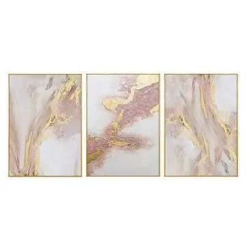 3 Piece Abstract Canvas Wall Art Set - Modern Home Decor