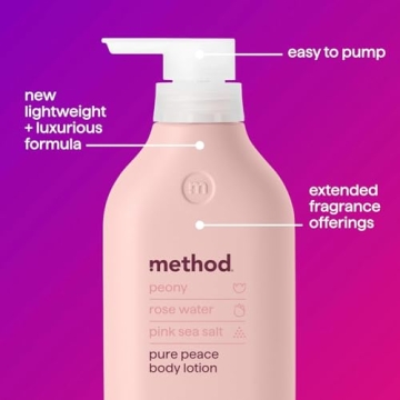 Method Body Lotion Pure Peace, 24 Hours of Moisture 14 oz