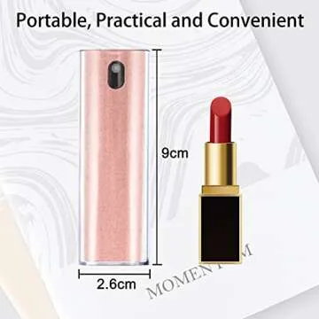 DauMeiQH Car Screen Cleaner for Tesla Display, Phone Screen Cleaner Spray and Wipe, Computer Touchscreen Cleaner Electronic Kit for Laptop, Smart TV, iPad, iPhone, Mac, Tablet, Monitor - Pink