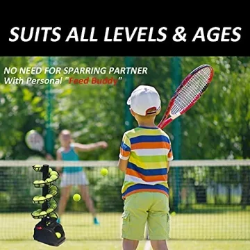 AnBt Tennis Machine - Lightweight Tennis Toss Machine