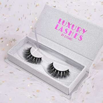 3D Mink Hair False Eyelashes for Natural Glamour