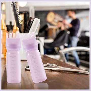Pimoys Root Comb Applicator Bottle, 2 Pack for Hair Care