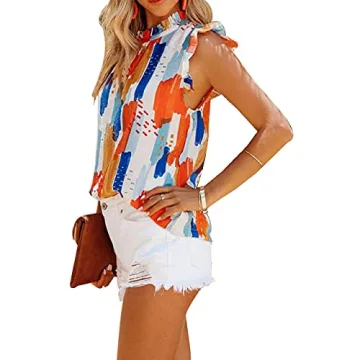 Allimy Summer Sleeveless Tank Top - Bright & Stylish