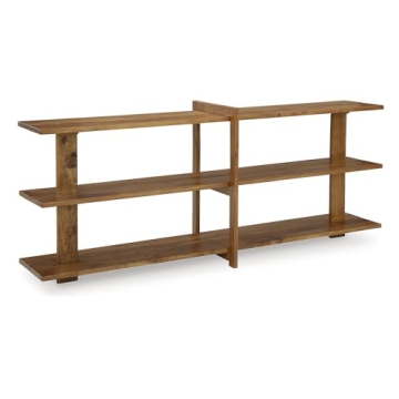 Shop Signature Design Console Sofa Table with 3 Shelves